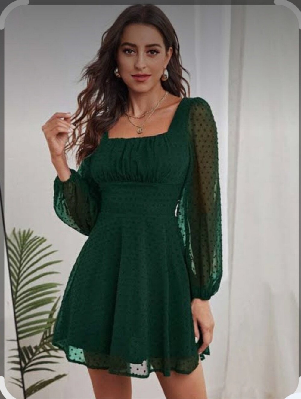 Emerald Green Dress